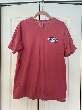 Ron Jon Dusty Coral Short Sleeve Tee with Chest Patch